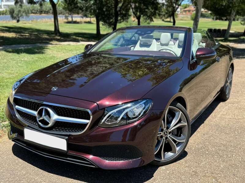 Burdeos Usado 2019 Mercedes E300 Descapotable | 63.998 € - Imagen 1/4