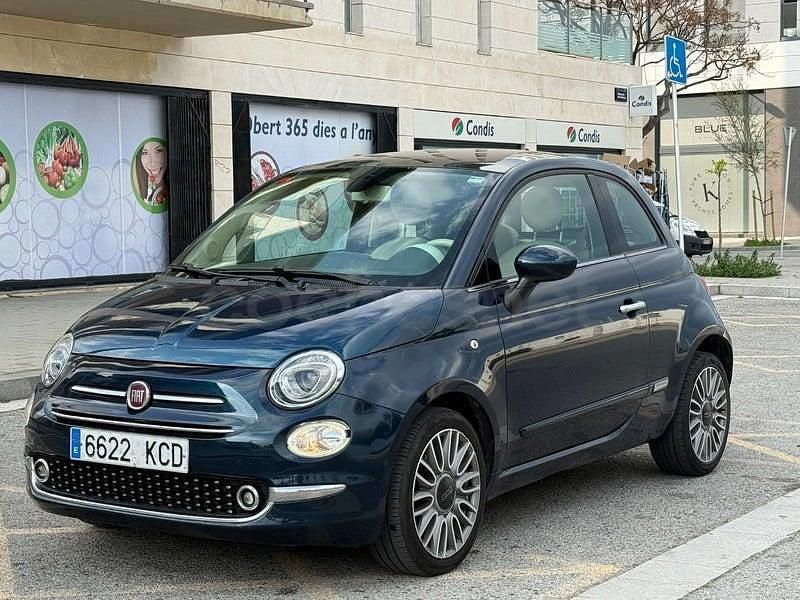 Usado Fiat 500 69 CV (50 kW) 2017 Azul Berlina