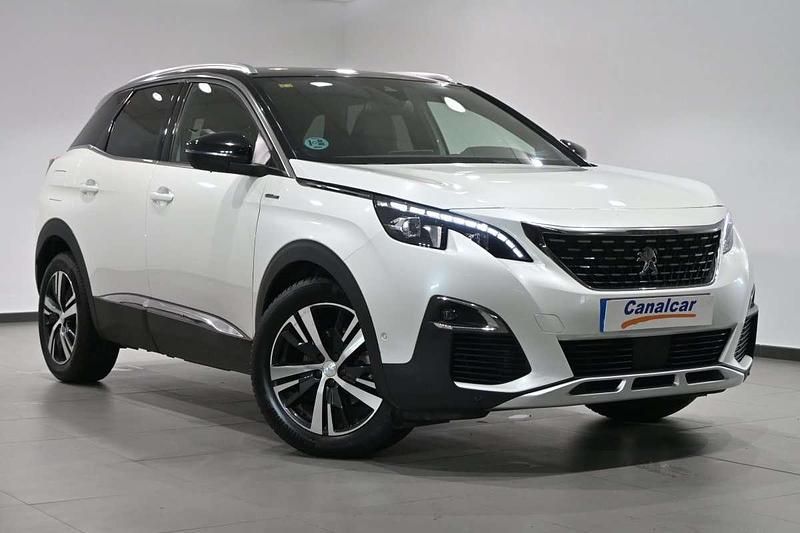 Usado Peugeot 3008 Style 130 CV (95 kW) 2018 Blanco Monovolumen