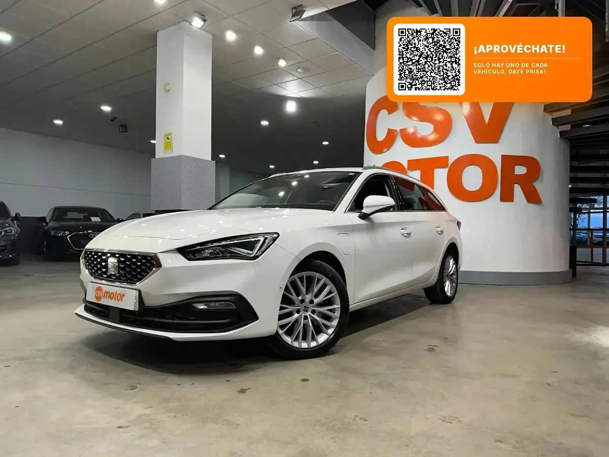 Usado Seat Leon XCELLENCE 204 CV (150 kW) 2021 Blanco Utilitario