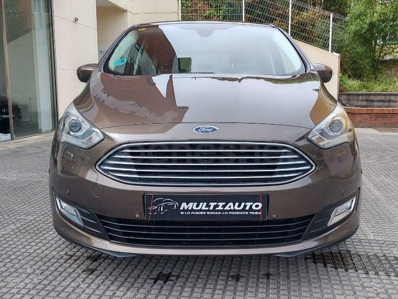 Usado Ford C-MAX Titanium 125 CV (91 kW) 2016 Marrón Monovolumen