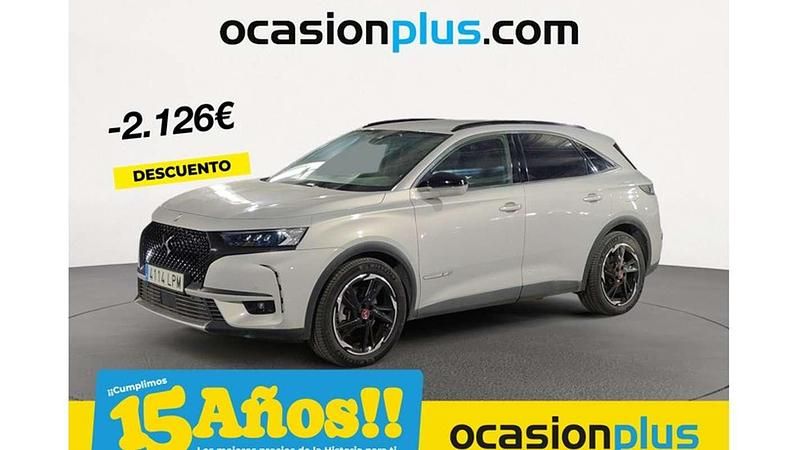 Blanco Usado 2021 DS Automobiles DS7 Crossback Performance Line Plus SUV | 20.819 € (Buen precio) - Imagen 1/4
