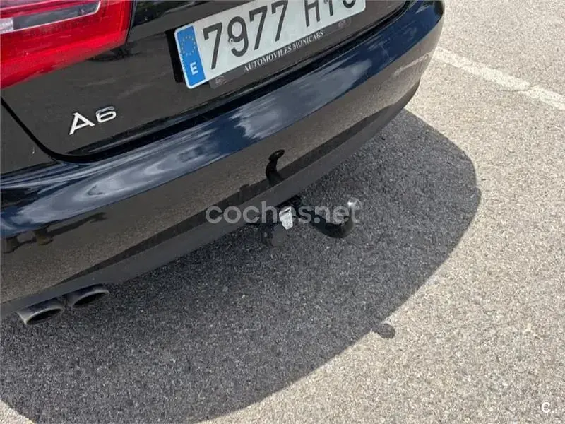 Usado Audi A6 Premium 177 CV (130 kW) 2013 Negro Berlina