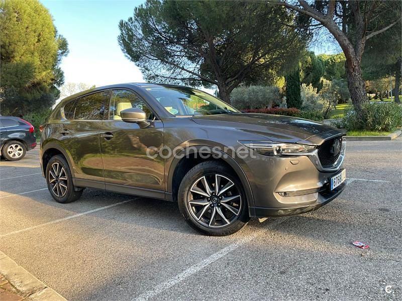 Usado Mazda CX-5 175 HP (128 kW) 2018 Cinzento SUV