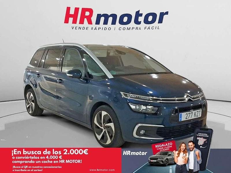 Azul Usado 2019 Citroën C4 Shine Monovolumen | 19.500 € - Imagen 1/4