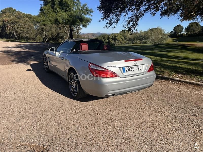 Usado Mercedes SL400 333 CV (244 kW) 2016 Gris / plata Descapotable