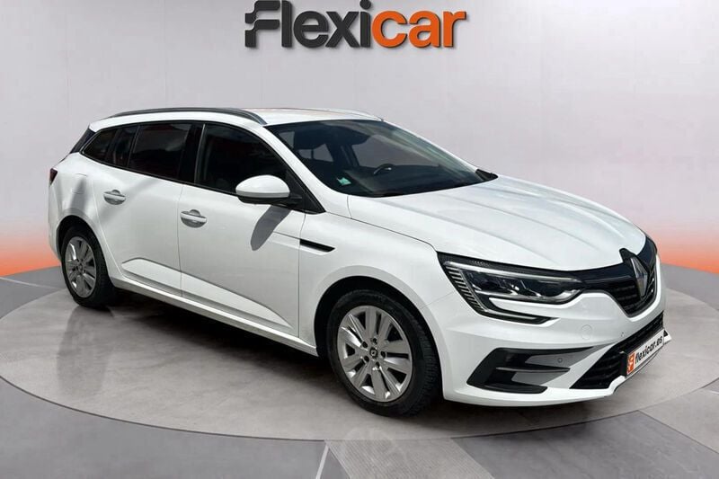 Blanco Usado 2021 Renault Mégane GrandTour Zen Familiar | 13.090 € (Buen precio) - Imagen 1/4