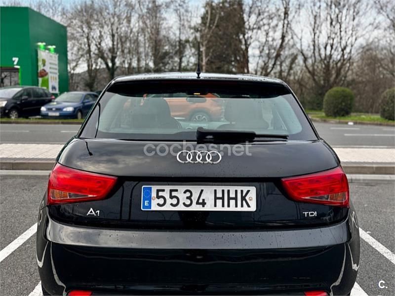 Usado Audi A1 Ambition 90 CV (66 kW) 2011 Negro Utilitario