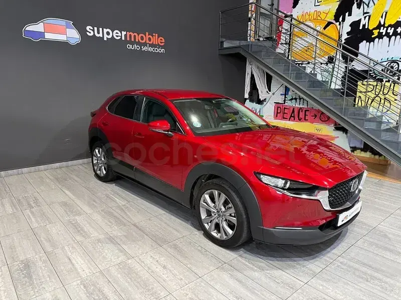 Usado Mazda CX-30 122 CV (89 kW) 2022 Rojo SUV