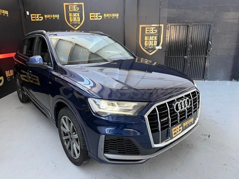 Usado Audi Q7 S-Line 231 CV (169 kW) 2020 Azul SUV