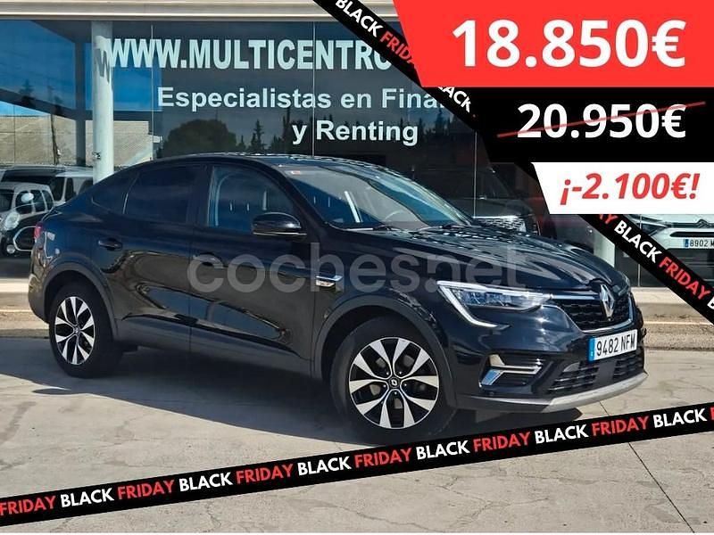 Negro Usado 2022 Renault Arkana Engineered SUV | 18.850 € (Precio justo) - Imagen 1/4