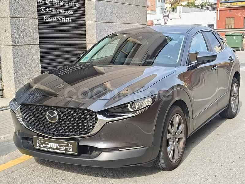 Gris / plata Usado 2021 Mazda CX-30 SUV | 22.690 € (Un poco caro) - Imagen 1/4