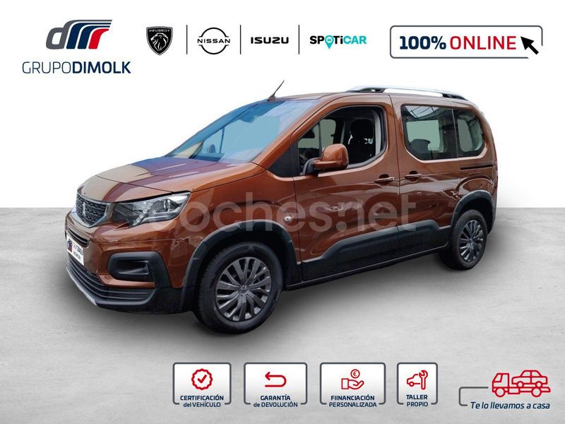 Marrón Usado 2021 Peugeot Rifter Allure Monovolumen | 15.400 € (Precio justo) - Imagen 1/4