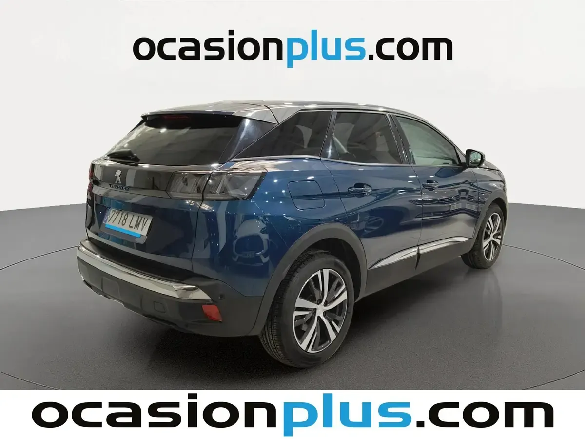 Brugt Peugeot 3008 Allure 130 HK (95 kW) 2021 Blå SUV