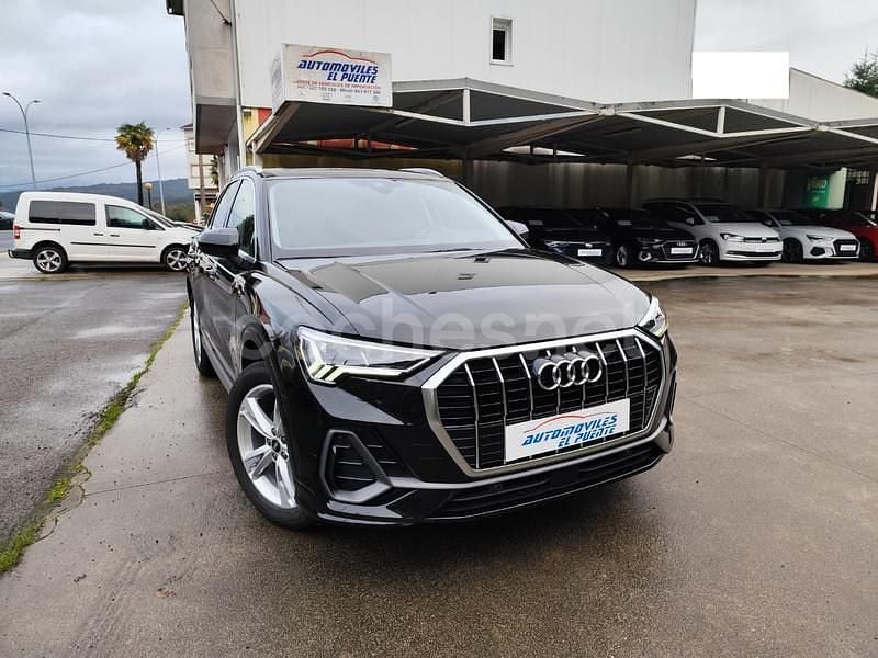 Usado Audi Q3 S-Line 150 CV (110 kW) 2021 Negro SUV