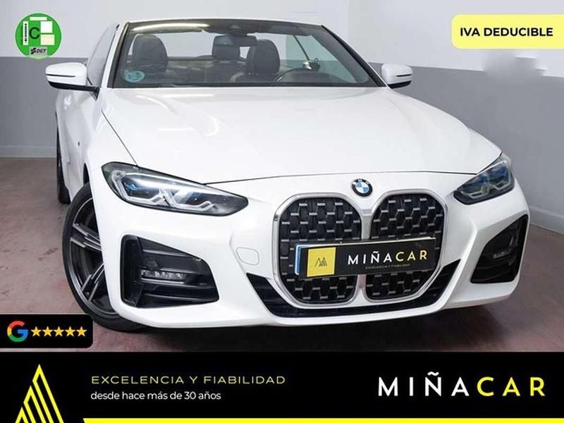 Blanco Usado 2022 BMW 420 Descapotable | 35.090 € (Super precio) - Imagen 1/4
