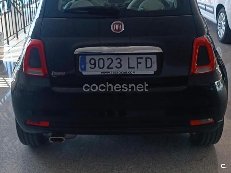 Usado Fiat 500 Lounge 69 CV (50 kW) 2020 Negro Berlina