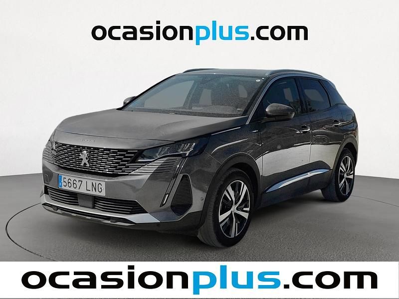 Gris plata Usado 2021 Peugeot 3008 Allure SUV | 18.173 € (Buen precio) - Imagen 1/4
