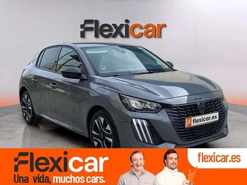 Usado Peugeot 208 Allure 101 CV (74 kW) 2025 Gris Utilitario