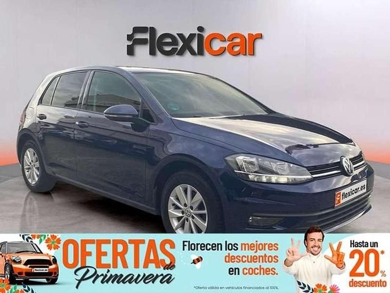 Usado VW Golf VII Advance 110 CV (80 kW) 2017 Azul Utilitario