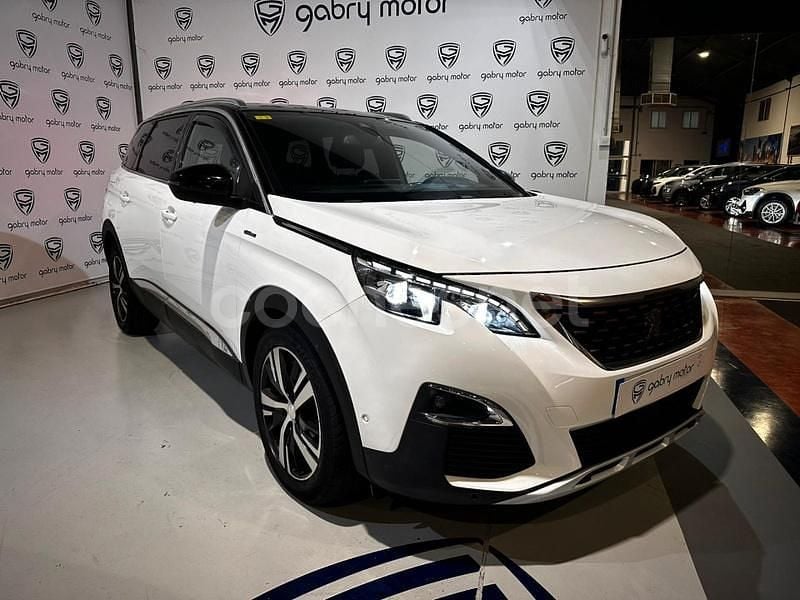 Blanco Usado 2018 Peugeot 5008 GT-line SUV | 18.890 € (Precio justo) - Imagen 1/4