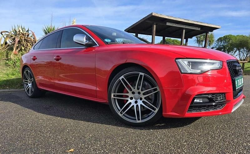 Usado Audi A5 Sportback S-Line 245 CV (180 kW) 2012 Rojo Utilitario