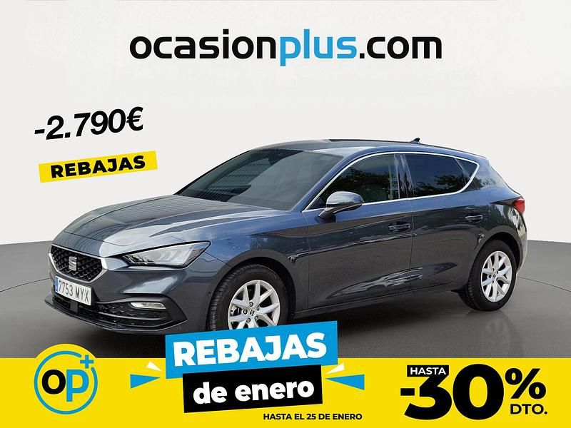 Gris Usado 2025 Seat Leon Style Berlina | 20.350 € (Precio justo) - Imagen 1/4