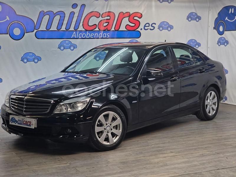 Negro Usado 2009 Mercedes C180 Elegance Berlina | 9999 € (Precio justo) - Imagen 1/3