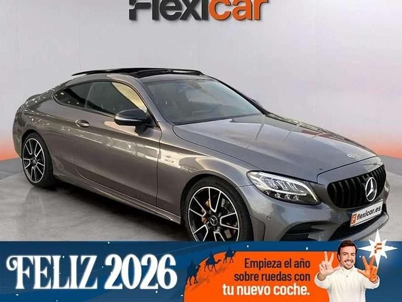 Gris Usado 2018 Mercedes C220 Coupe | 27.990 € (Un poco caro) - Imagen 1/4