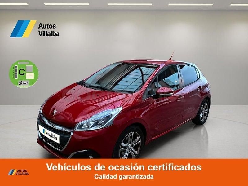 Usado Peugeot 208 Active 100 CV (73 kW) 2016 Granate Utilitario