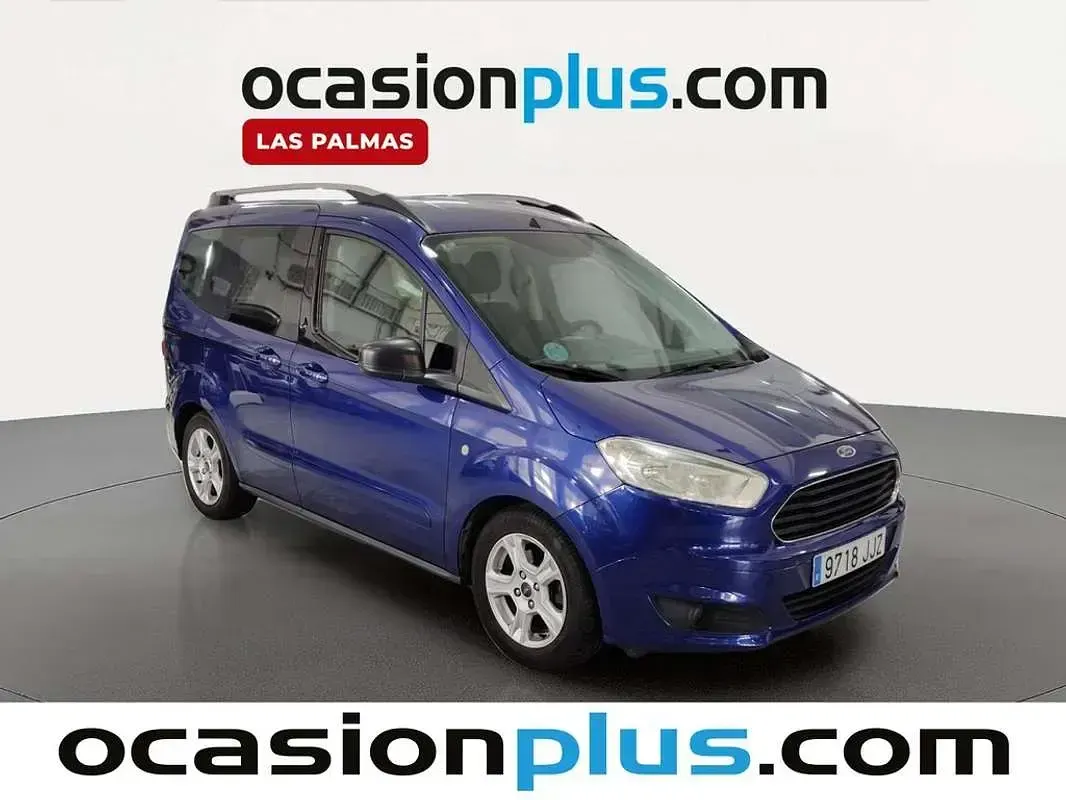 Usado Ford Tourneo Courier Trend 102 CV (75 kW) 2015 Azul Monovolumen