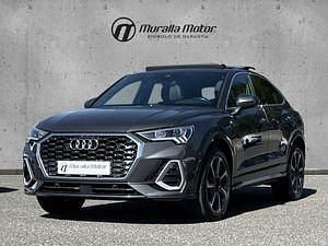 Usado Audi Q3 Sportback S-Line 150 CV (110 kW) 2021 Gris metalizado SUV