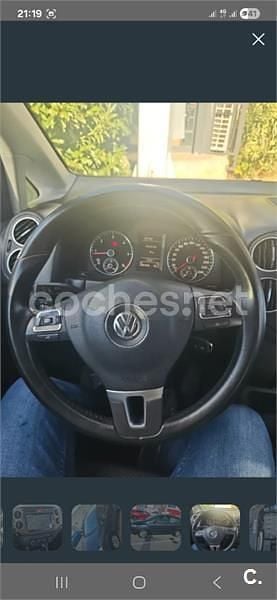 Usado VW Golf Plus Cross Advance 105 CV (77 kW) 2012 Negro Monovolumen