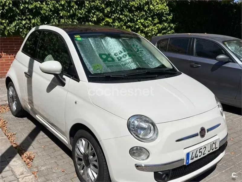 Usado Fiat 500 Lounge 69 CV (50 kW) 2015 Blanco Berlina