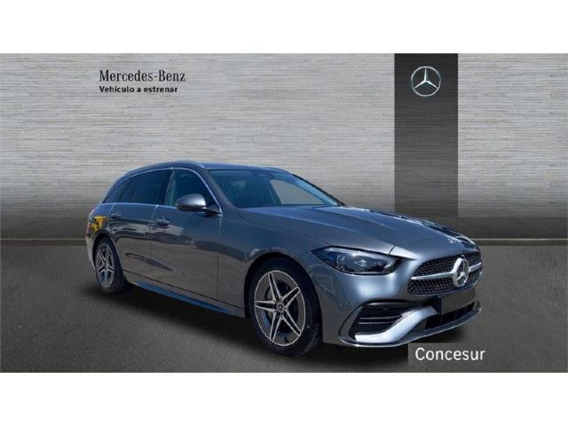 Usado Mercedes C220 AMG line 200 CV (147 kW) 2024 Cinza selenite