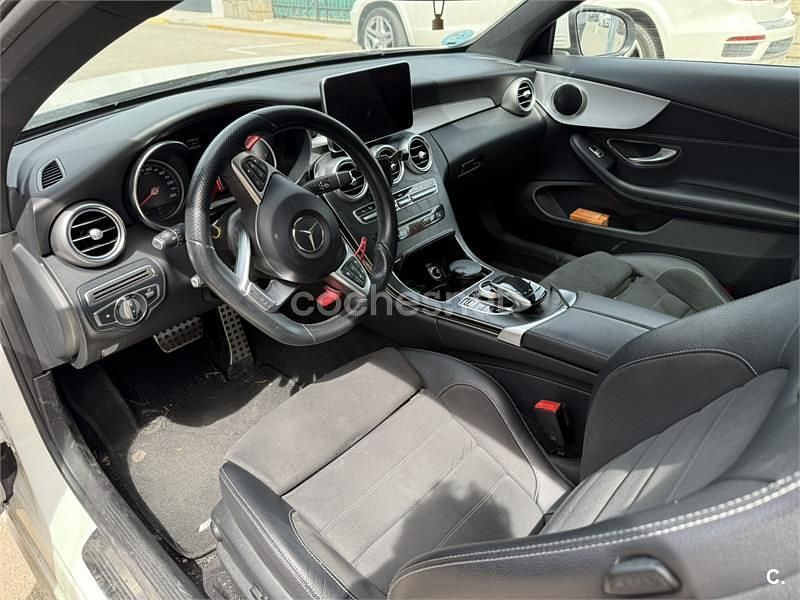 Usado Mercedes C220 170 CV (125 kW) 2018 Blanco Coupe