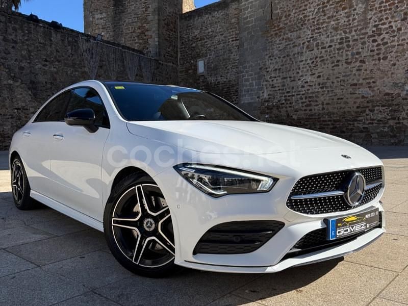 Usado Mercedes CLA200 150 CV (110 kW) 2021 Blanco Berlina