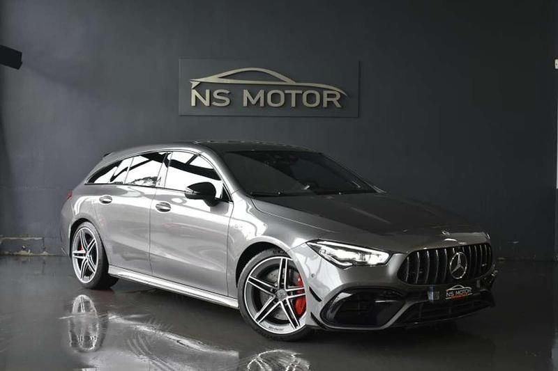 Usado Mercedes CLA45 AMG Shooting Brake AMG 421 CV (309 kW) 2020 Gris Familiar