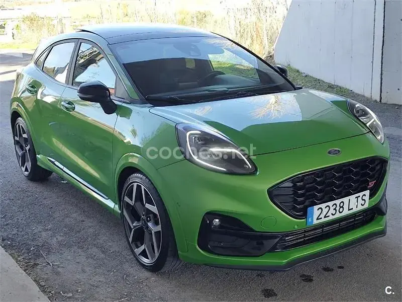 Usado Ford Puma ST 200 CV (147 kW) 2021 Verde SUV