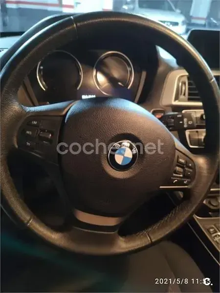 Usado BMW 116 116 CV (85 kW) 2018 Negro Utilitario