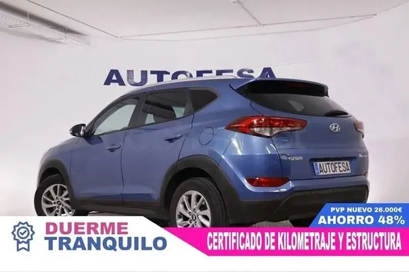 Usado Hyundai Tucson 115 CV (84 kW) 2016 Azul SUV