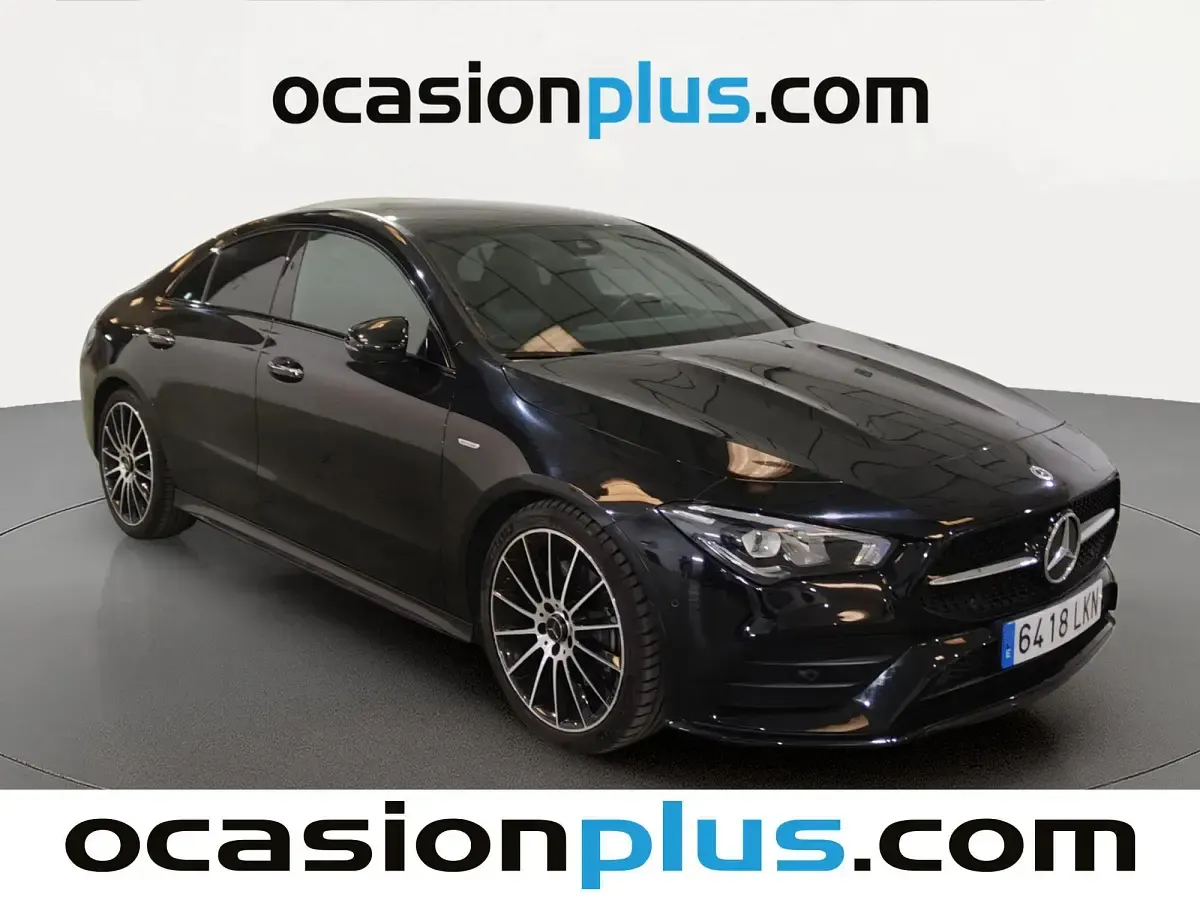 Usado Mercedes CLA200 AMG 163 CV (119 kW) 2020 Negro Coupe