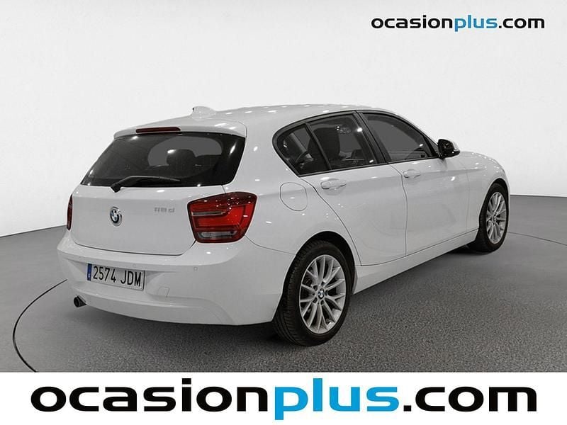 Usado BMW 118 143 CV (105 kW) 2015 Blanco Utilitario