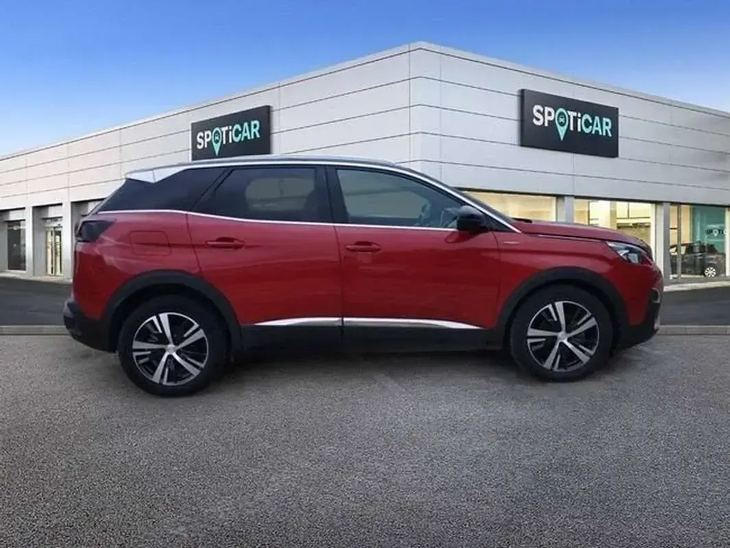 Usado Peugeot 3008 GT-line 131 CV (96 kW) 2019 Rojo SUV