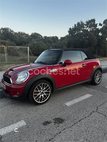 Rojo Usado 2010 Mini John Cooper Works Cabriolet Descapotable | 15.500 € - Imagen 1/4
