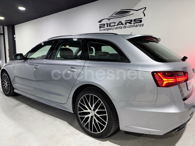 Usado Audi A6 S-Line 320 CV (235 kW) 2015 Gris / plata Familiar
