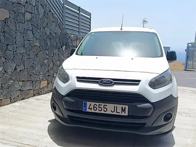Usado Ford Transit Connect Ambiente 95 CV (69 kW) 2016 Blanco Monovolumen