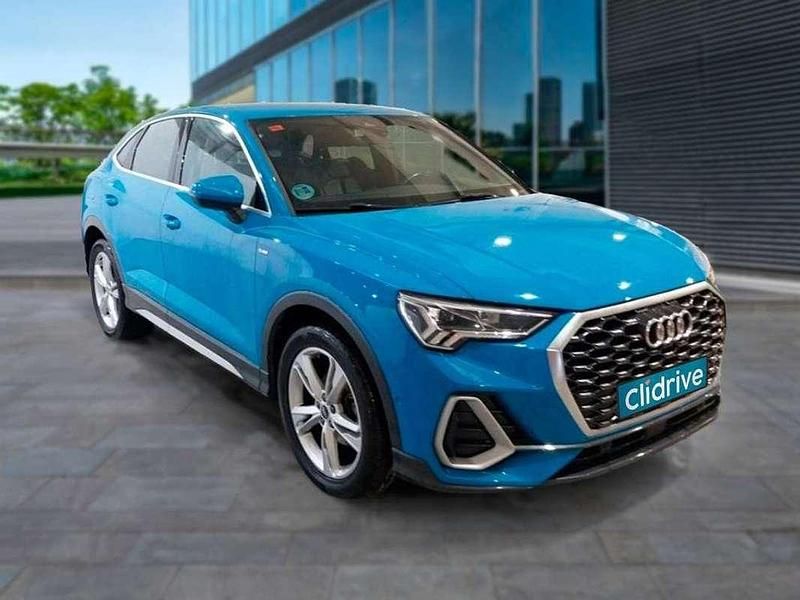Usado Audi Q3 S-Line 150 HP (110 kW) 2021 Azul SUV