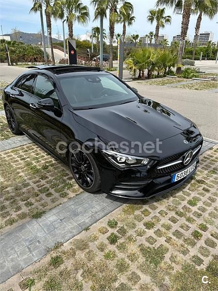 Negro Usado 2020 Mercedes CLA200 Berlina | 32.000 € (Un poco caro) - Imagen 1/4