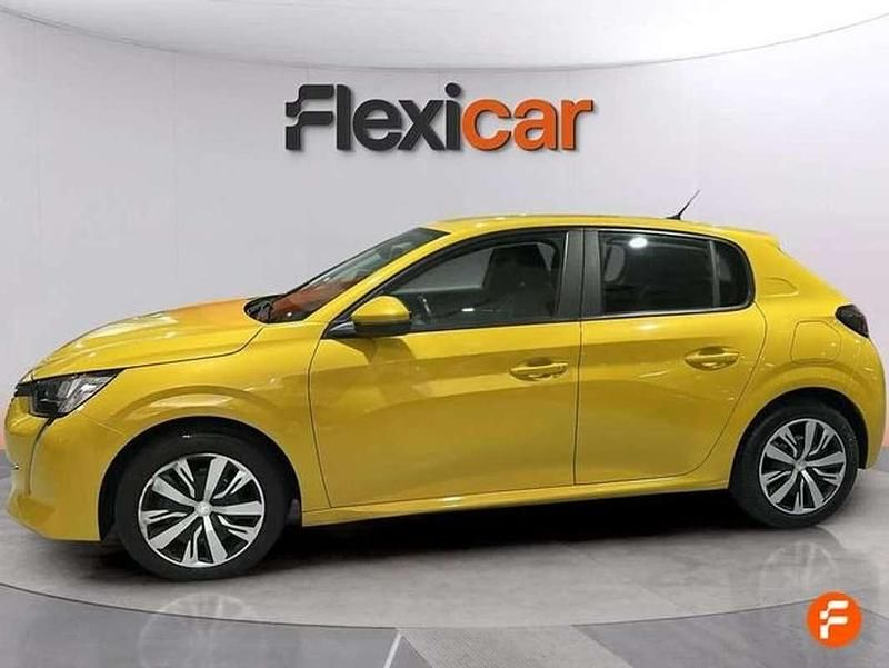 Usado Peugeot 208 Active 102 CV (75 kW) 2020 Amarillo Utilitario